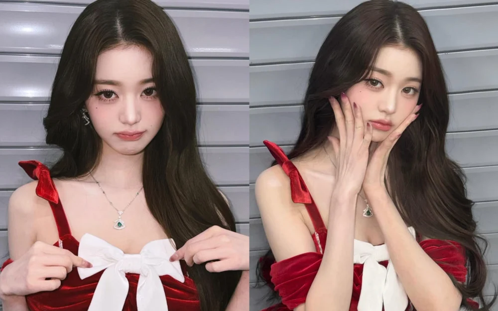 IVE’s Wonyoung Mesmerizes Fans in Lovely Santa Girl Mini-Dress Outfit - SukaKpop.com - Kpop and Korean Drama Top News