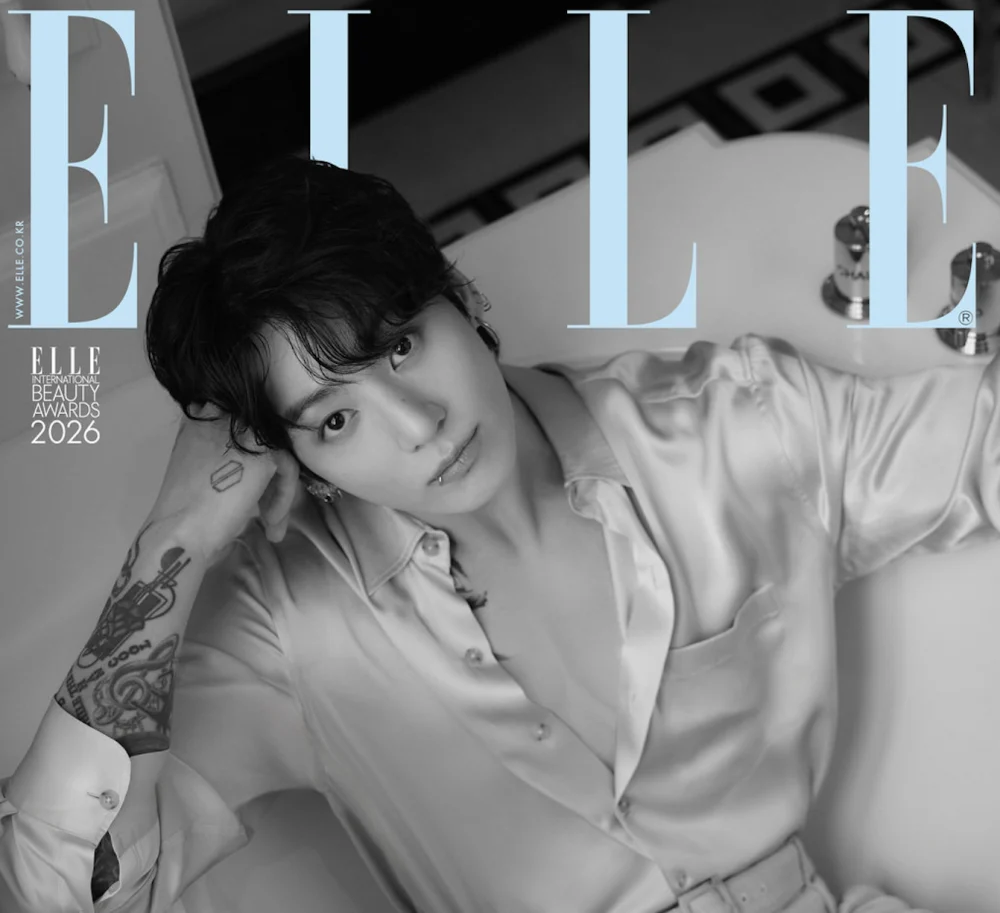 BTS’s Jungkook Stuns on ELLE Cover, Reflects on Music and a New Spring - SukaKpop.com - Kpop and Korean Drama Top News