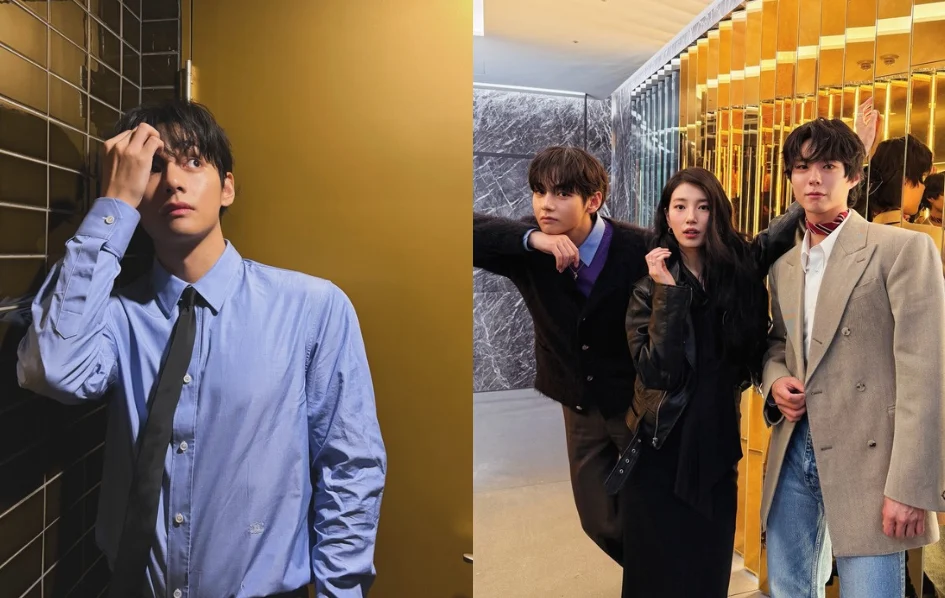 BTS’s V Shares CELINE Year-End Party Photos With Park Bo Gum and Bae Suzy - SukaKpop.com - Kpop and Korean Drama Top News