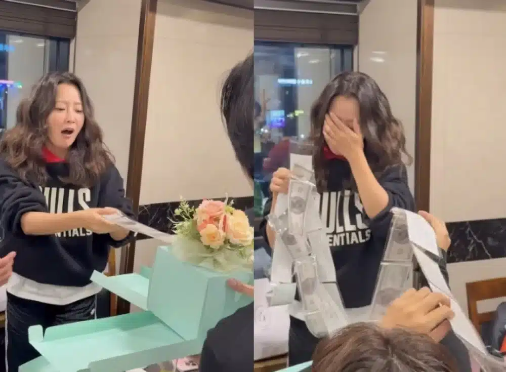 Kim Hee Sun Breaks Down in Tears After Surprise Cash Gift at Drama Wrap Party - SukaKpop.com - Kpop and Korean Drama Top News